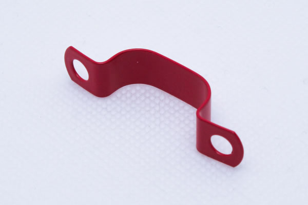 MCS 34/2 RD - Copper Cable Saddle Clip LSF Red